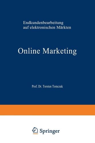 Online Marketing Endkundenbearbeitung auf elektronischen Märkten