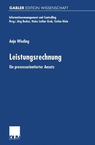 Leistungsrechnung Ein prozessorientierter Ansatz
