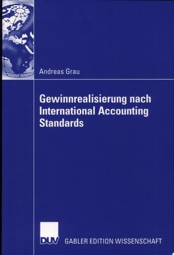 Gewinnrealisierung nach International Accounting Standards