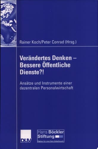 Verändertes Denken - Bessere Öffentliche Dienste?!