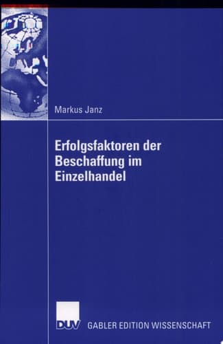 Erfolgsfaktoren der Beschaffung im Einzelhandel
