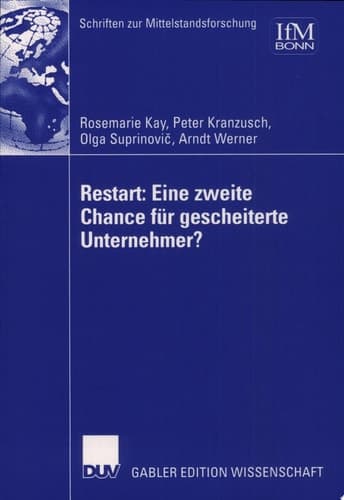 Restart eine zweite Chance für gescheiterte Unternehmer?