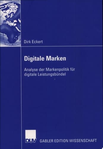 Digitale Marken Analyse der Markenpolitik für digitale Leistungsbündel