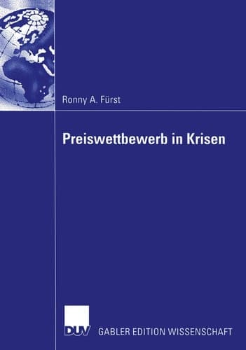 Preiswettbewerb in Krisen Auswirkungen der Terror-Attentate des 11. September 2001 auf die Luftfahrtbranche