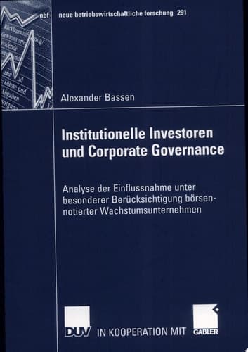 Institutionelle Investoren und Corporate Governance