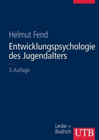 Entwicklungspsychologie des Jugendalters ein Lehrbuch für pädagogische und psychologische Berufe