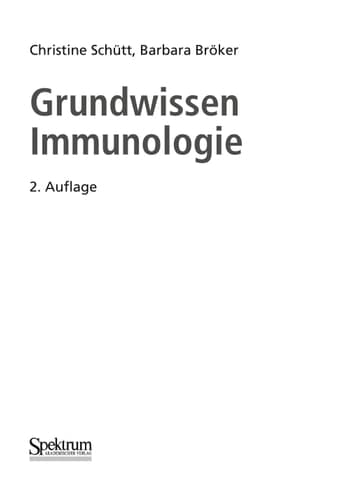 Grundwissen Immunologie