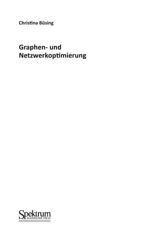 Graphen- und Netzwerkoptimierung