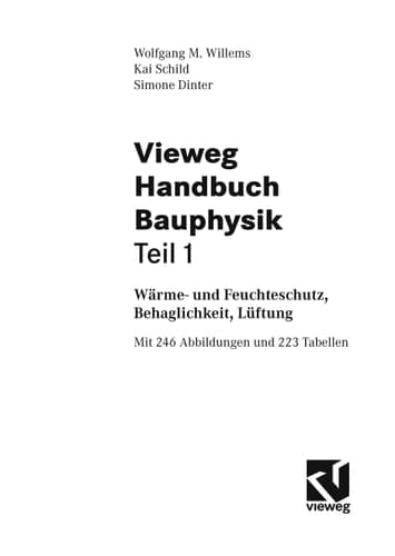 Vieweg Handbuch Bauphysik