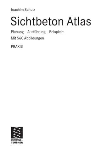 Sichtbeton Atlas Planung - Ausführung - Beispiele