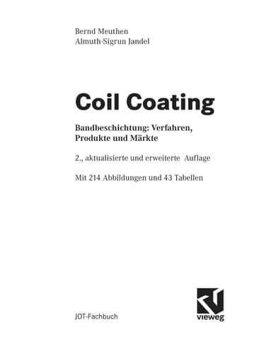 Coil Coating Bandbeschichtung: Verfahren, Produkte und Märkte