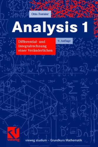 Analysis 1 Differential- und Integralrechnung einer Veränderlichen