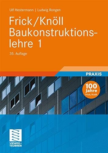 Frick/Knöll Baukonstruktionslehre 1