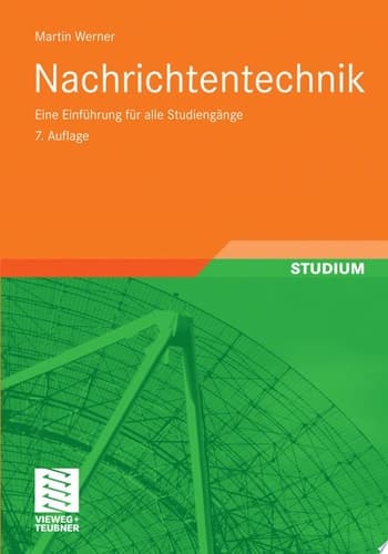 Nachrichtentechnik Eine Einführung für alle Studiengänge