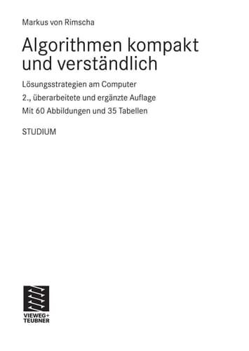 Algorithmen kompakt und verständlich Lösungsstrategien am Computer
