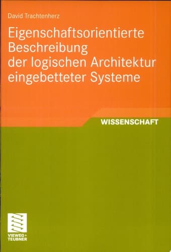 Eigenschaftsorientierte Beschreibung der logischen Architektur eingebetteter Systeme