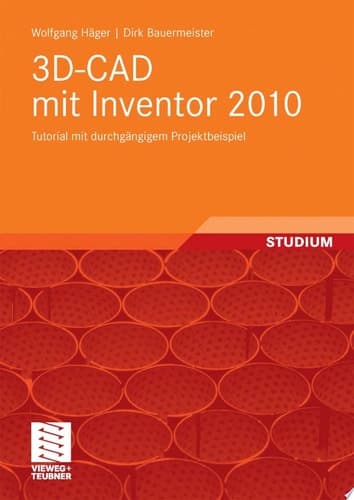 3D-CAD mit Inventor 2010