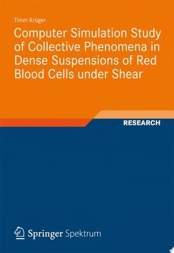 Computer Simulation Study of Collective Phenomena in Dense Suspensions of Red Blood Cells under Shear