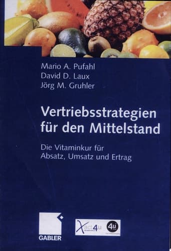 Vertriebsstrategien für den Mittelstand Die Vitaminkur für Absatz, Umsatz und Ertrag