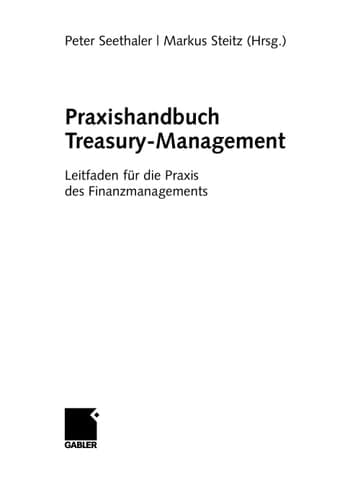 Praxishandbuch Treasury-Management