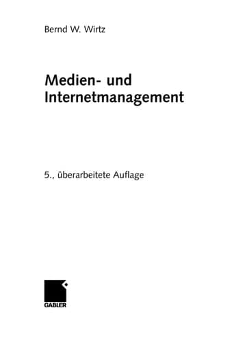 Medien- und Internetmanagement