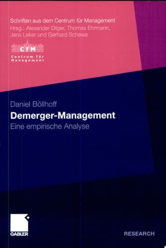 Demerger-Management Eine empirische Analyse