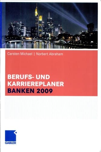 Berufs- und Karriereplaner Banken 2009