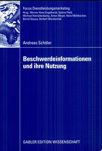 Beschwerdeinformationen und Ihre Nutzung