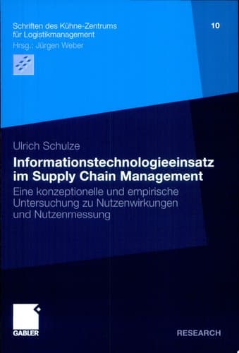 Informationstechnologieeinsatz Im Supply Chain Management