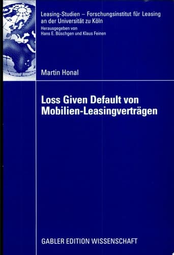 Loss Given Default von Mobilien-Leasingverträgen