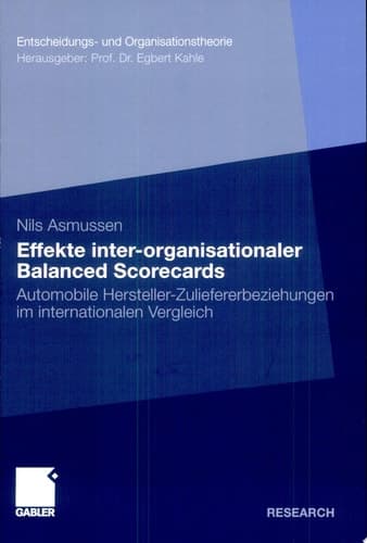 Effekte Inter-Organisationaler Balanced Scorecards