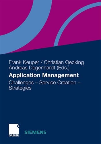 Application Management Challenges - Service Creation - Strategies