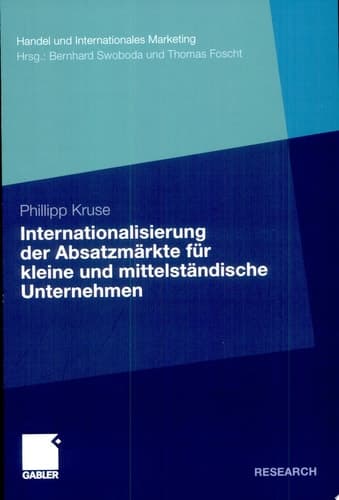 Internationalisierung der Absatzmärkte für kleine und mittelständische Unternehmen
