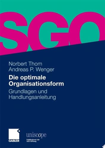 Die optimale Organisationsform Grundlagen und Handlungsanleitung