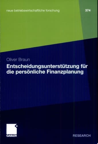 Entscheidungsunterstützung für die persönliche Finanzplanung