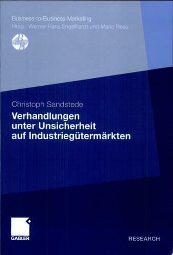Verhandlungen unter Unsicherheit auf Industriegütermärkten