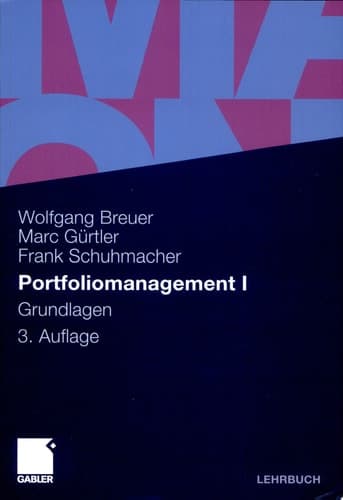 Portfoliomanagement I