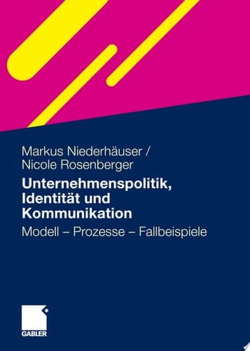 Unternehmenspolitik, Identität und Kommunikation Modell - Prozesse - Fallbeispiele
