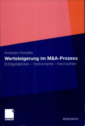 Wertsteigerung Im M and A-Prozess