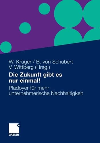 Die Zukunft gibt es nur einmal! Plädoyer für mehr unternehmerische Nachhaltigkeit