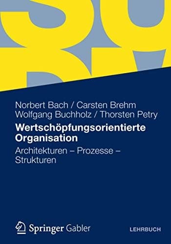 Wertschöpfungsorientierte Organisation Architekturen – Prozesse – Strukturen