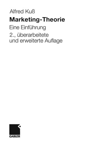 Marketing-Theorie Eine Einführung
