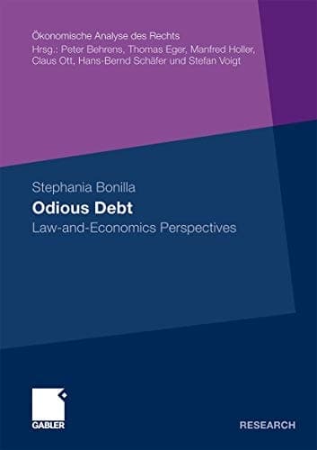 Odious Debt Law-and-Economics Perspectives