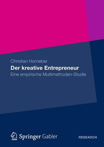 Der kreative Entrepreneur Eine empirische Multimethoden-Studie