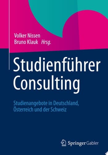 Studienführer Consulting Studienangebote in Deutschland, Österreich und der Schweiz