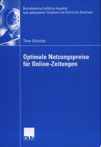 Optimale Nutzungspreise für Online-Zeitungen