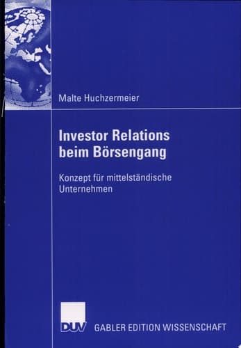 Investor Relations beim Börsengang