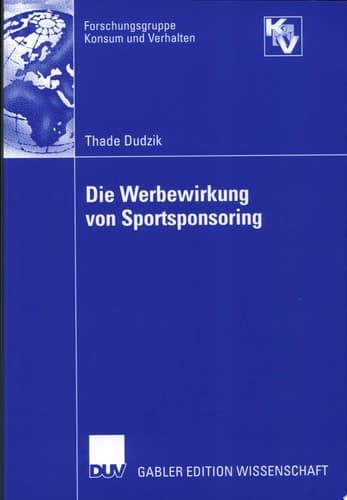 Die Werbewirkung von Sportsponsoring