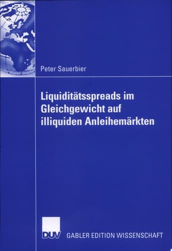 Liquiditätsspreads im Gleichgewicht auf illiquiden Anleihemärkten
