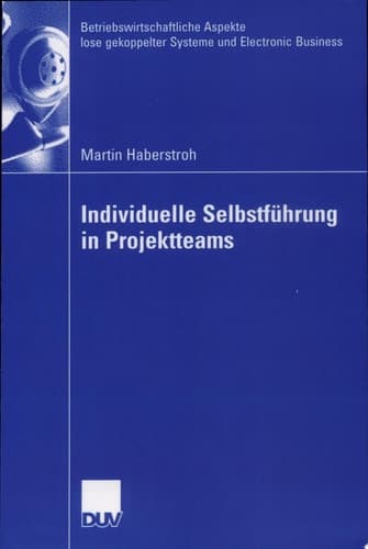 Individuelle Selbstführung in Projektteams